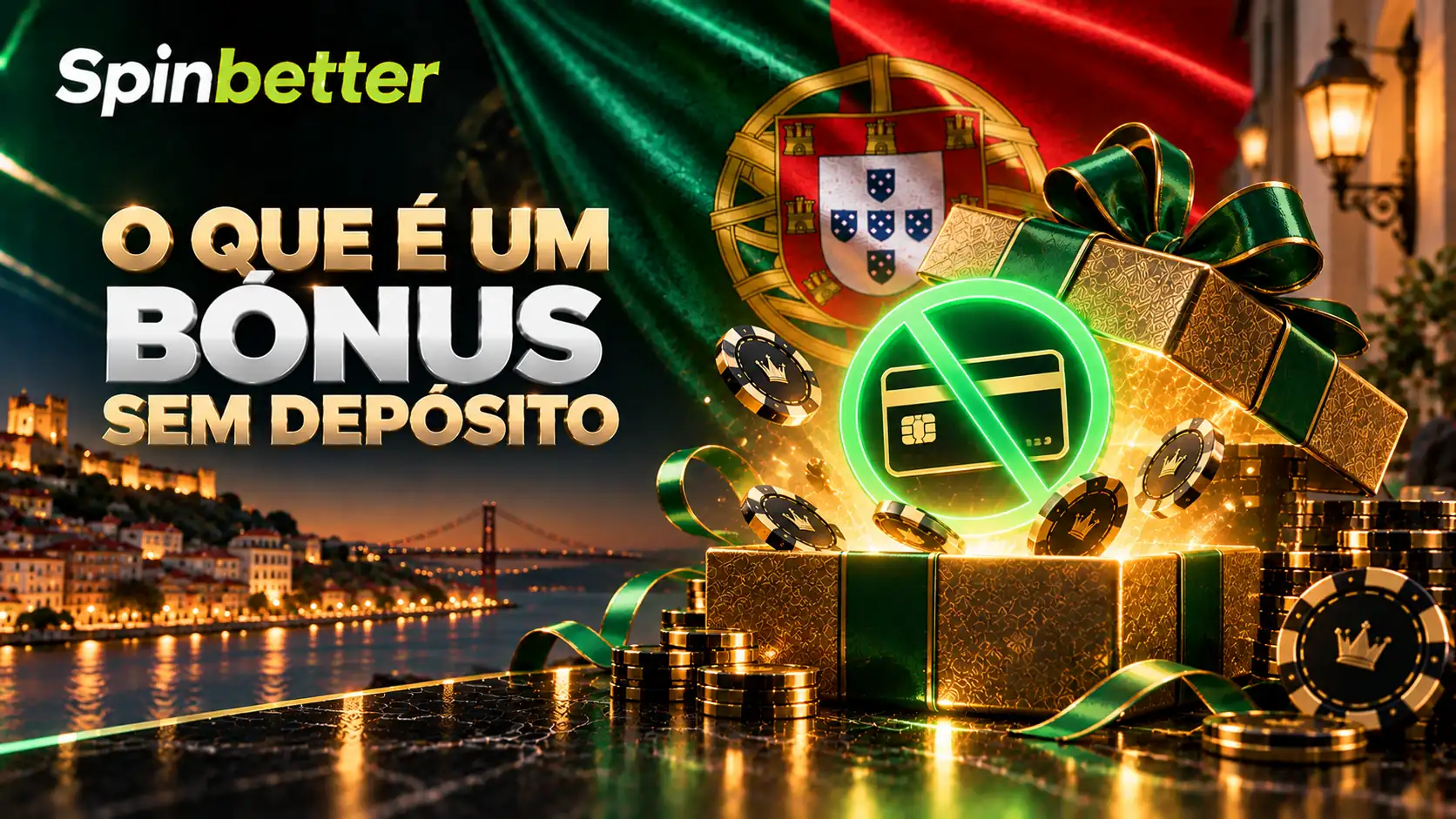 Explicação do funcionamento de um bónus sem depósito num casino online